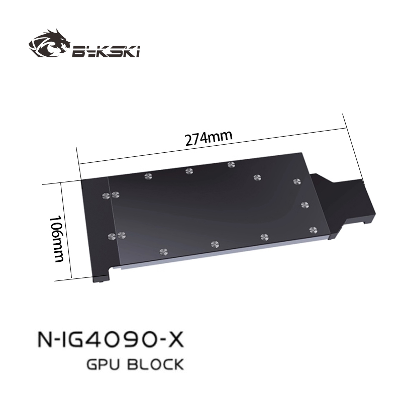 Bykski GPU-Wasserblock für die – Rtx 4090 Water Block Bewertung und Preis